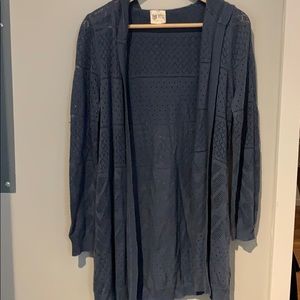 Hooded Cardigan Sweater